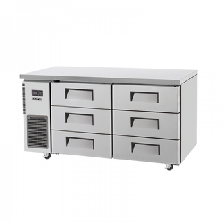 Skipio 395 Six Drawer Underbench Fridge - 1500mm Wide SUR15-3D-6