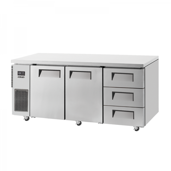 Skipio SUR18-3D-3 Three Drawer Underbench Freezer - 1800mm Wide