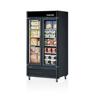 Skipio Ice Cream 2 Glass Door Freezer - 1000mmW SGF-35