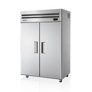 Skipio 1215L Two Solid Door Upright Fridge SRT45-2