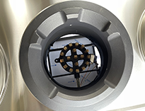 Jasper Double Wok Chimney Burner - LPG JA-2CB-L