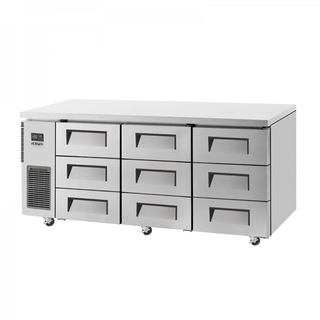 Skipio SUF18-3D-9 Nine Drawer Underbench Freezer - 1800mm Wide