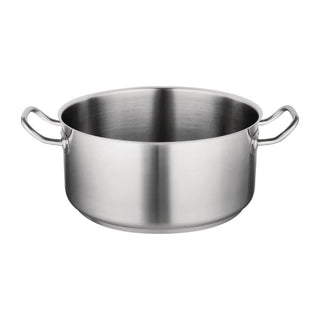 Stainless Steel Casserole Pan 7.5Ltr- Vogue T177