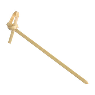Fiesta Compostable Biodegradable Bamboo Looped Skewers 90mm (Pack of 100) - DK396