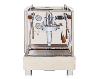 Izzo Alex Duetto IV PLUS - 1 Group Stainless & Timber - Brand New