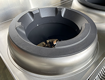 Jasper Triple Wok Chimney Burner - LPG JA-3CB-L