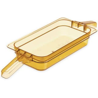 Double Handled Amber Pans, 1/3 size, 102mm - EACH