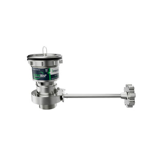 3Monkeez 316 Cast Stainless Sink Waste Arrestor with Shut Off Valve (90mm) - SCRAP-C-90-316