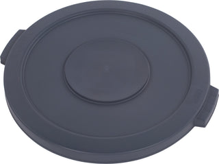 Carlisle Bronco Grey Round Waste Bin Lid to suit 75L Bronco Waste Bins 508mm x 32mm - 34102123