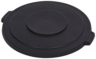 Carlisle Bronco Black Round Waste Bin Lid to suit 121L Bronco Waste Bins 571mm x 54mm - 34103303
