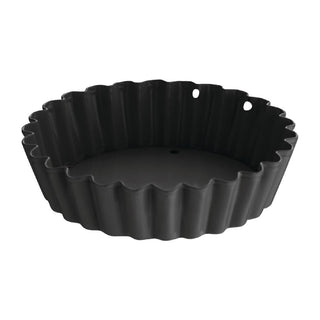 Vogue Non-Stick Mini Quiche Tin With Removable Base 80mm (Pack of 3) - CW990