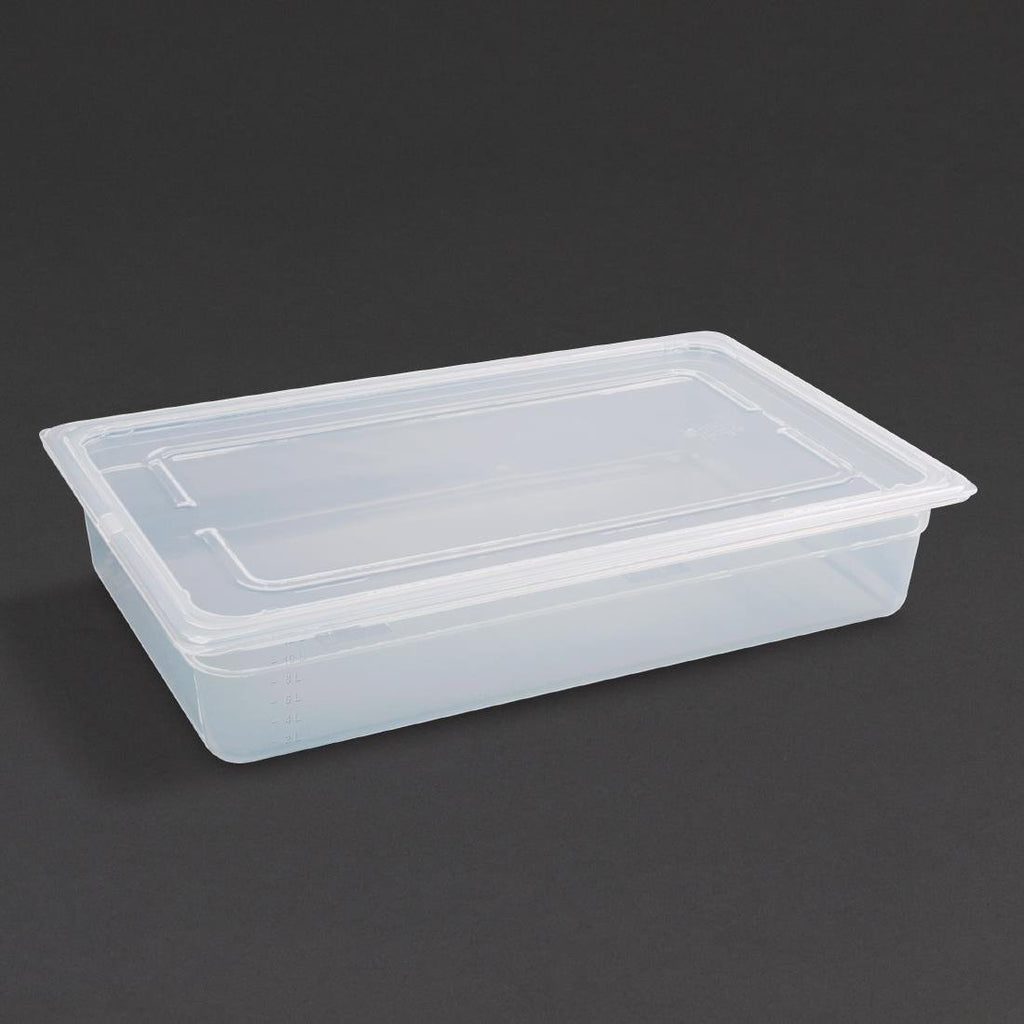 Polypropylene 1/1 Gastronorm Tray 100mm- Vogue GJ511