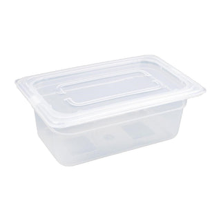 Polypropylene 1/4 Gastronorm Tray 100mm- Vogue GJ523