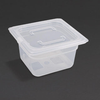 Polypropylene 1/6 Gastronorm Tray 100mm- Vogue GJ526