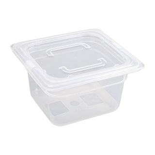 Polypropylene 1/6 Gastronorm Tray 100mm- Vogue GJ526