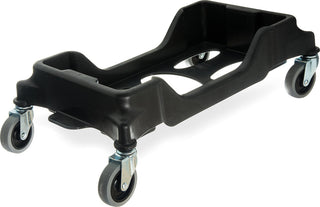 Carlisle Trimline™ Black Dolly to suit 34202303 & 34201523 - 330mm x 560mm with 76mm castors - 36921003