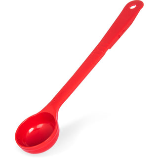 Carlisle Measure Miser Red Measuring solid spoon with long handle 60mL Capacity - Pack of 12 - Pack Price - 396005