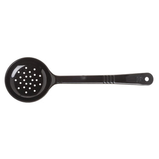 Carlisle Measure Miser Black Measuring Perforated spoon with long handle 180mL Capacity - Pack of 12 - Pack Price - 399103