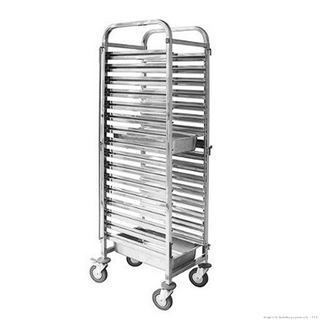 Modular System Gastronorm pan trolley 16 Pan 404091