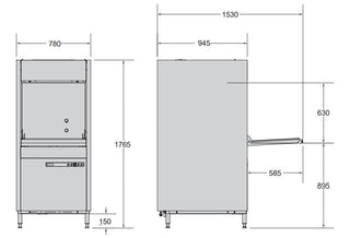 Ecomax Utensil Washer- Hobart HB-ECOMAX702