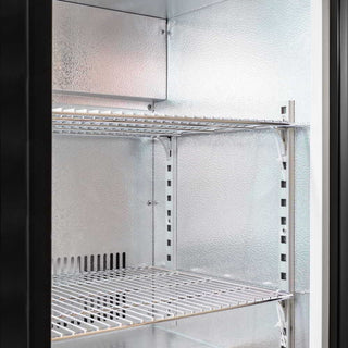 AG Twin Door Bar Fridge - Black Body & Doors 2BBR-H- AG Equipment AG-2BBR-H