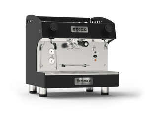 Fiamma Caravel - 1 Group Commercial Espresso Machine - Black - Brand New