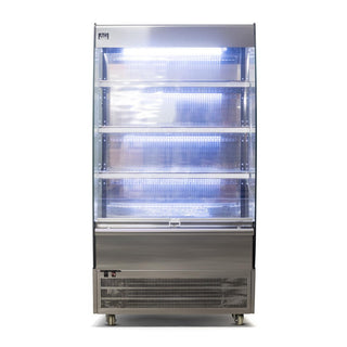 AG 1000MM - 500 Litre - Open Showcase Fridge- AG Equipment AG-FGOR1000LC