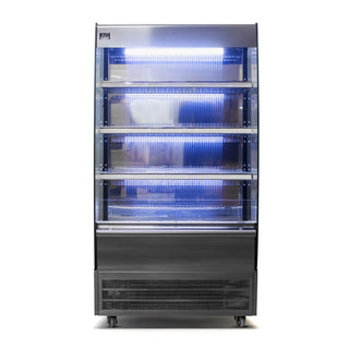 AG 1000MM - 500 Litre - Open Showcase Fridge- AG Equipment AG-FGOR1000LC