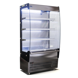 AG 1000MM - 500 Litre - Open Showcase Fridge- AG Equipment AG-FGOR1000LC