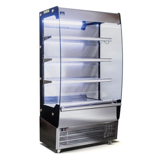 AG 1000MM - 500 Litre - Open Showcase Fridge- AG Equipment AG-FGOR1000LC