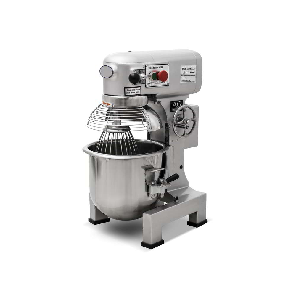 AG 15 Litre Planetary Food & Dough Mixer- AG Equipment AG-B15GFA