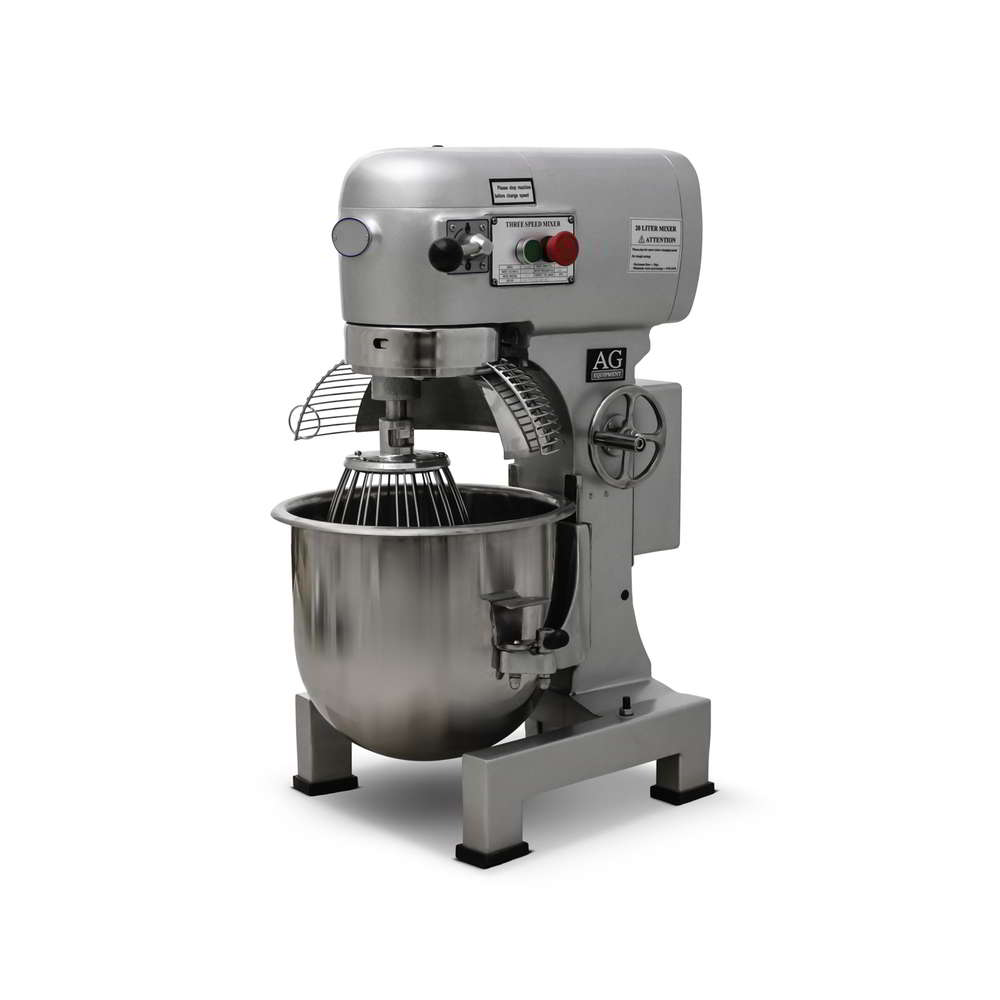 AG 20 Litre Planetary Food & Dough Mixer- AG Equipment AG-B20GA