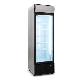 AG 420 Litre Single Door Upright Display Fridge - Glass Door- AG Equipment AG-CU420TNG