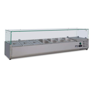 AG Bench Top Saladette / Pizza Showcase - 1600mm- AG Equipment AG-VRX1600-380