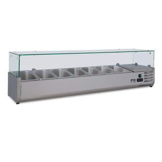 AG Bench Top Saladette / Pizza Showcase - 1600mm- AG Equipment AG-VRX1600-380