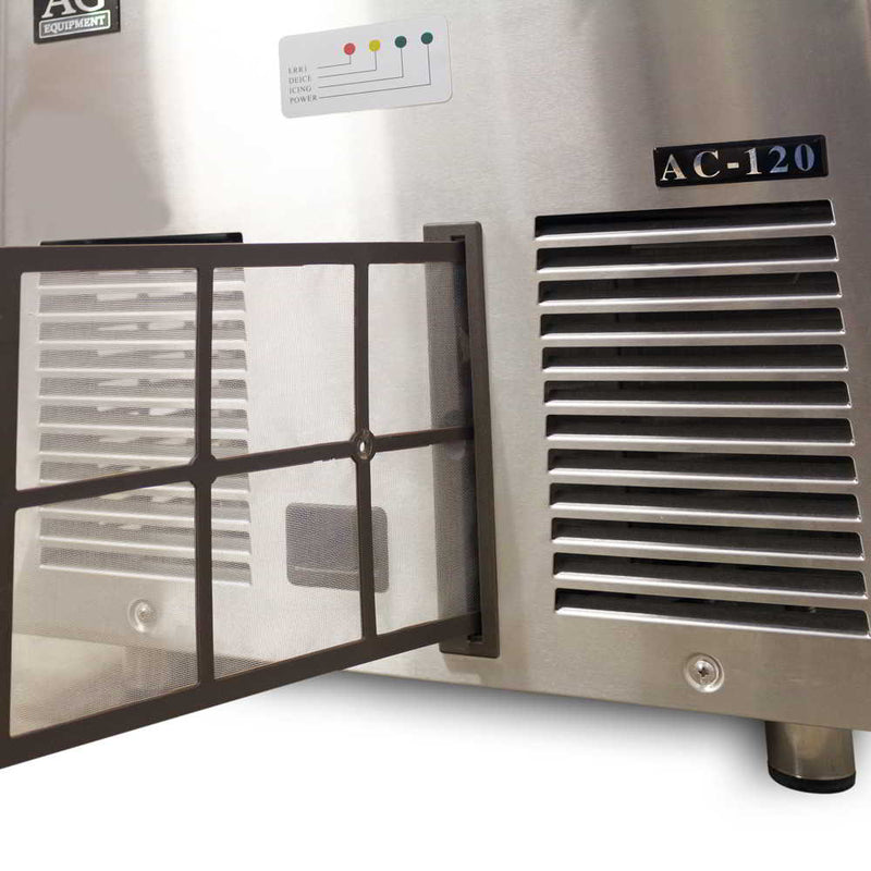 AG Ice Machine - 55Kg/24Hr- AG Equipment AG-AC-120