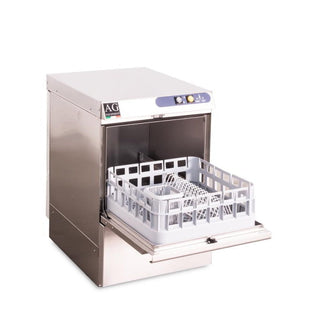 AG Italian Made Commercial Under Bench Glasswasher / Dishwasher- AG Equipment AG-EASY40