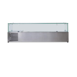 AG Pizza Showcase 1/3 x 6 GN Trays- AG Equipment AG-VRX1400-380