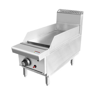 AG Single Burner Commercial Flat Griddle/Hotplate - 300MM WIDTH - LPG- AG Equipment AG-GR300-LPG