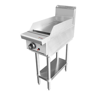 AG Single Burner Commercial Flat Griddle/Hotplate - 300MM WIDTH - LPG- AG Equipment AG-GR300-LPG