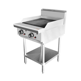 AG Two Burner Commercial Chargrill - 600MM width - LPG