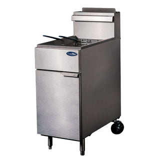 Cookrite 112Mj/h 4 Tubes Gas Deep Fryer NG ATFS-50-NG