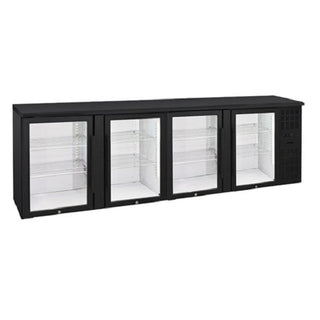 Anvil 4 Door Glass Door Back Bar - BBZ0400