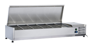 Anvil 1800 Stainless Steel Lid Refrigerated Ingredient Well - VRX1800S