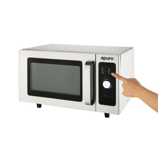 Light Duty Manual Commercial Microwave 25Ltr- Apuro FB861-A