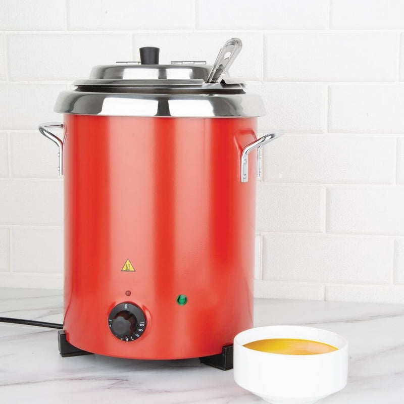 Red Soup Kettle 5.7Ltr- Apuro GH227-A