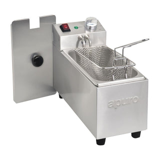 Single Tank Single Basket Countertop Fryer 3Ltr- Apuro FC255-A