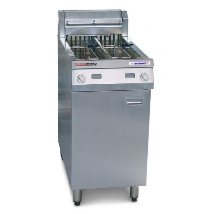 Austheat Freestanding Electric Fryer, two tanks- AustHeat RB-AF822