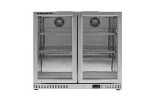 Skope Skope Two Glass Door Bar Cooler 130L - BC.2.GSW