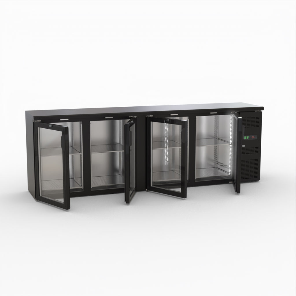 Thermaster Four Door Drink Cooler BC4100G